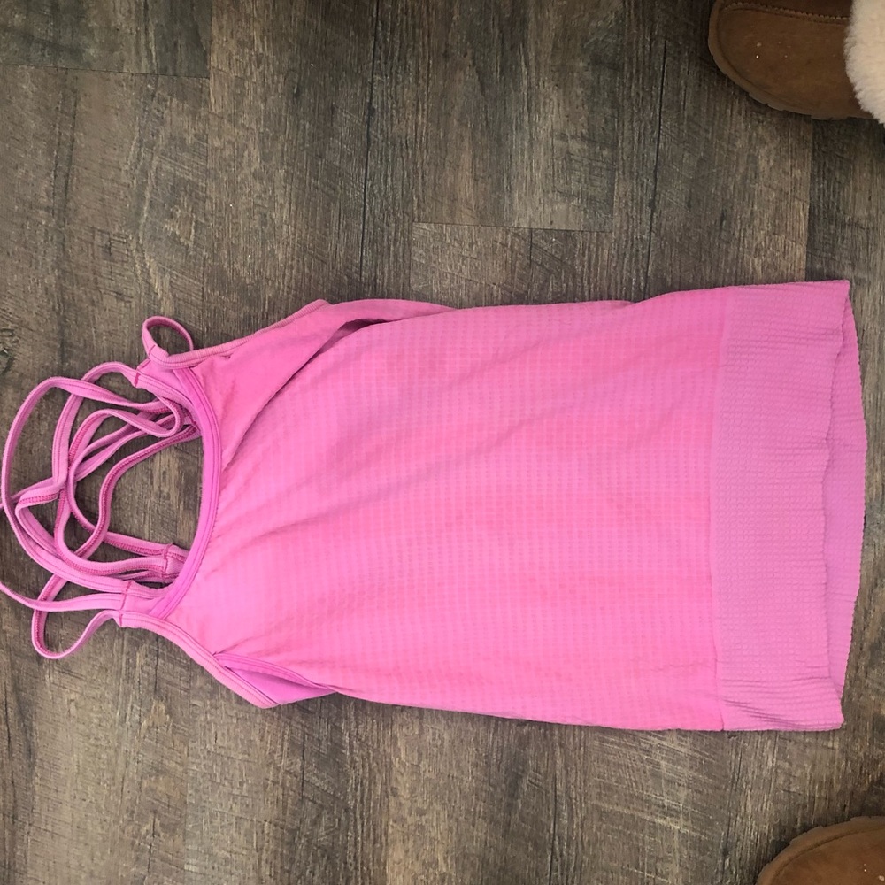 Athleta workout top small with bra